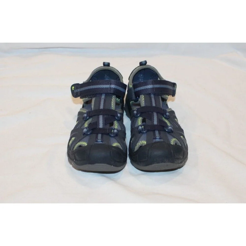 Merrell Boys‎ Sandals Hydro Sport Hiking Fisherman Water Creek Trail Shoe 1 Blue
